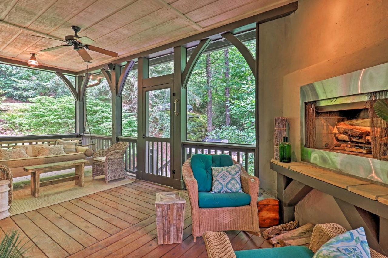 Charming Cashiers Cottage With Screened Porch! Exterior photo